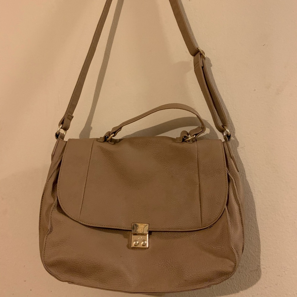 Beige Crossbody